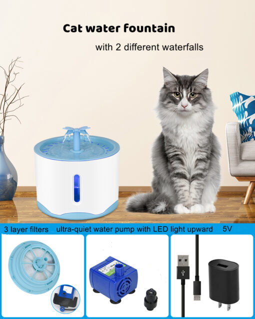 Automatic cat water dispenser